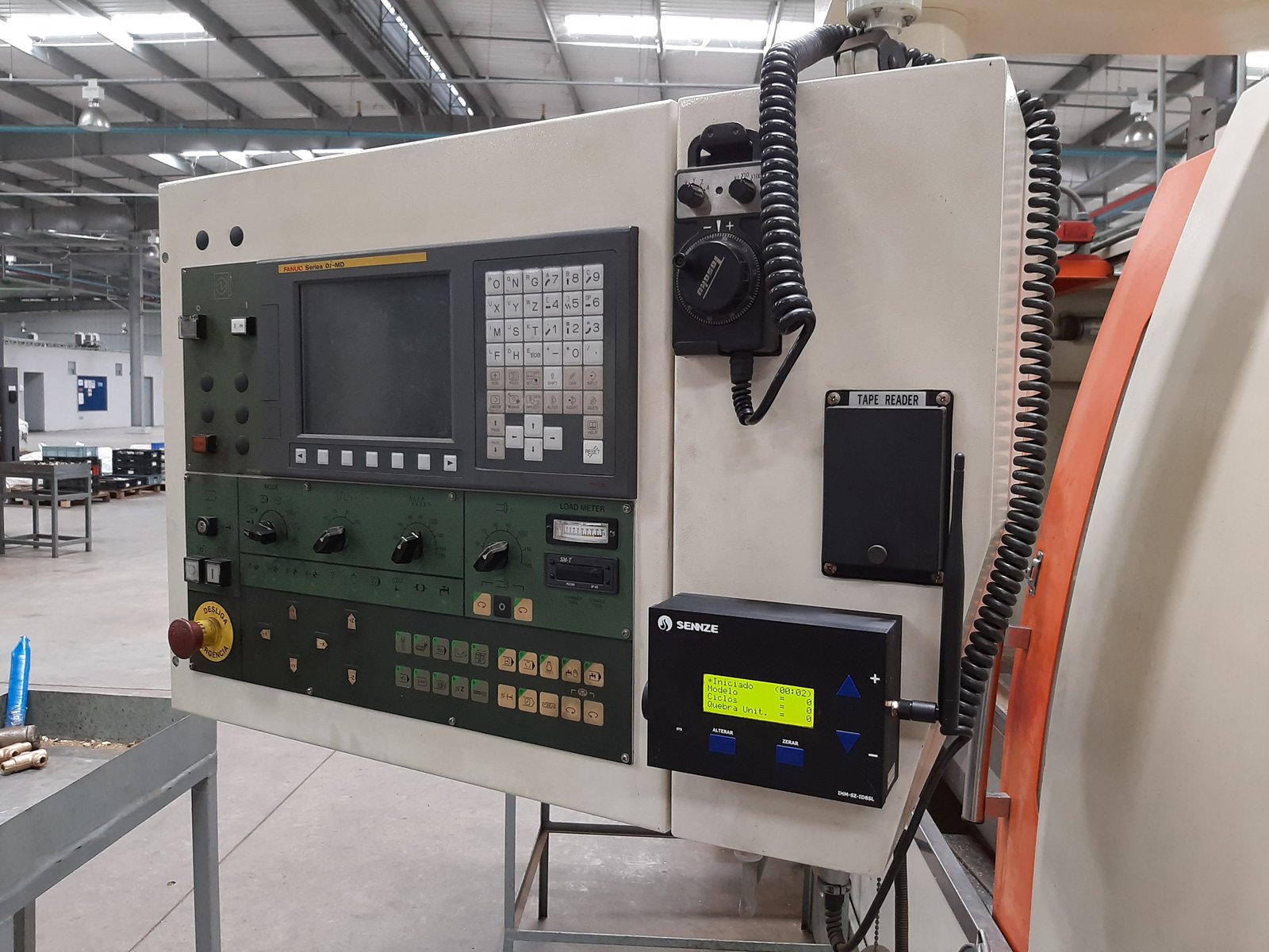 Industrial machine integrated with SENNZE technology