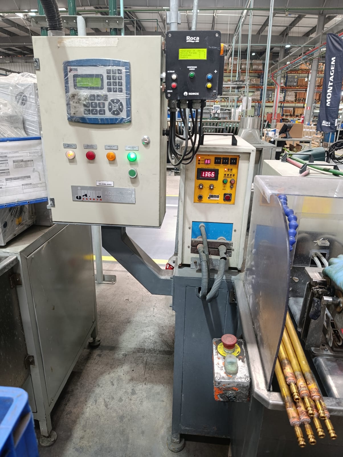 Industrial welding process.